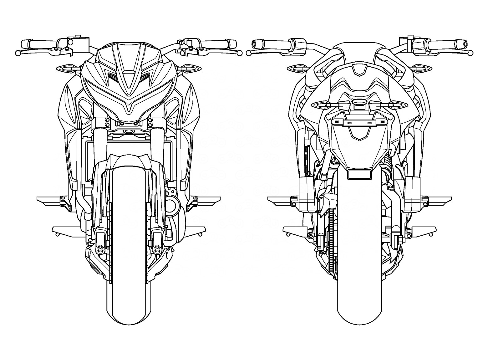 Новый мотоцикл Kymco Er-6. 
