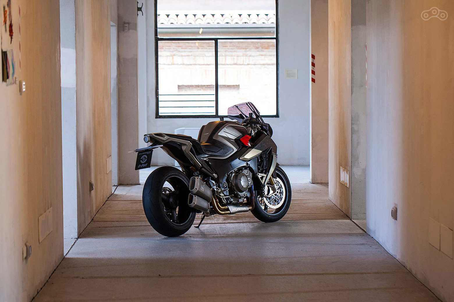 Кастомный мотоцикл Aldo Drudi's Burasca 1200 на платформе Honda VFR1200F