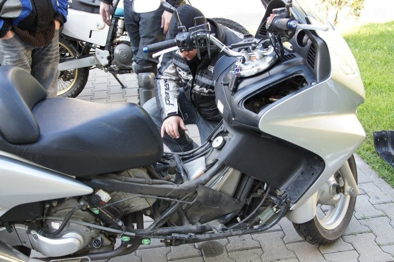 Полное погружение в тему — к счастью течь быстро устранили.