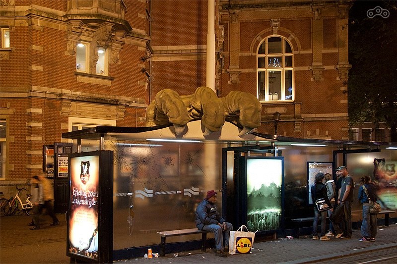 Центр Амстердама — не слишком-то дружелюбное место