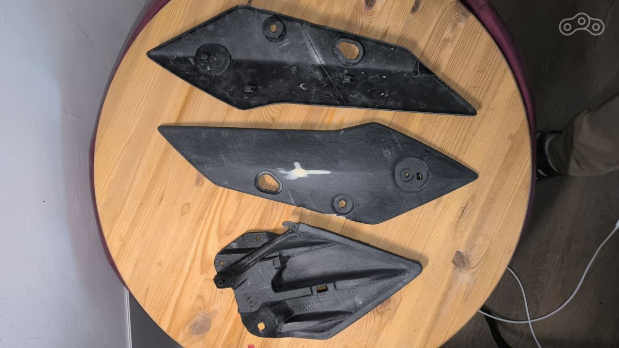 боковые накладки уже отшлифованные