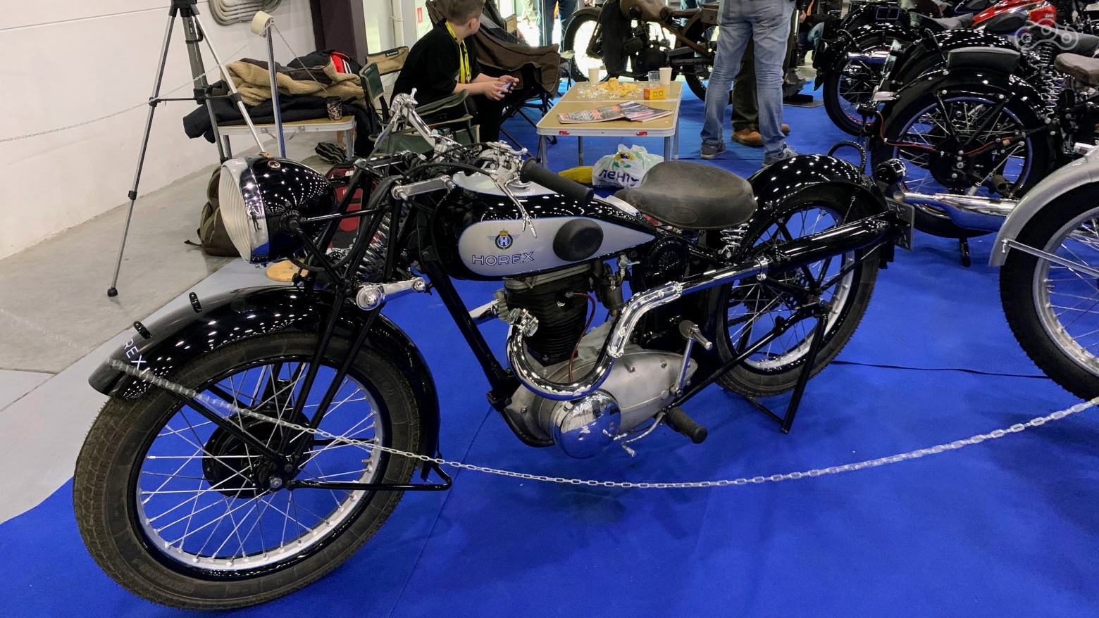 21. Германо-британский стенд. Horex