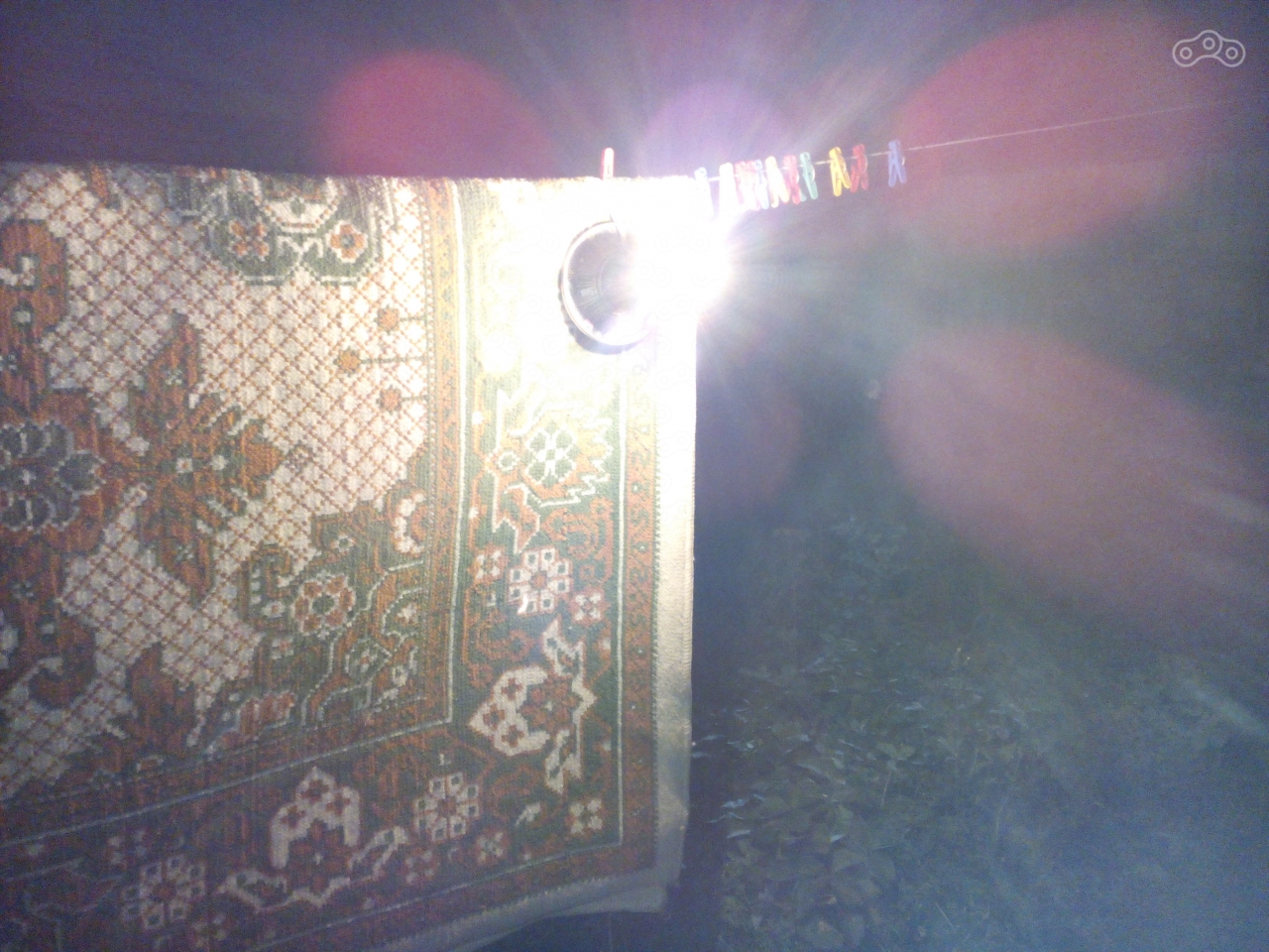 идея уличного фонаря на скорую руку)))