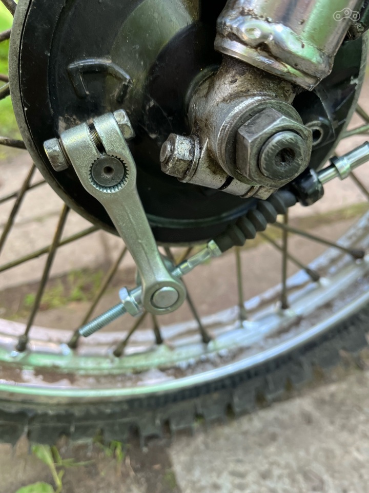 Передний тормоз собран