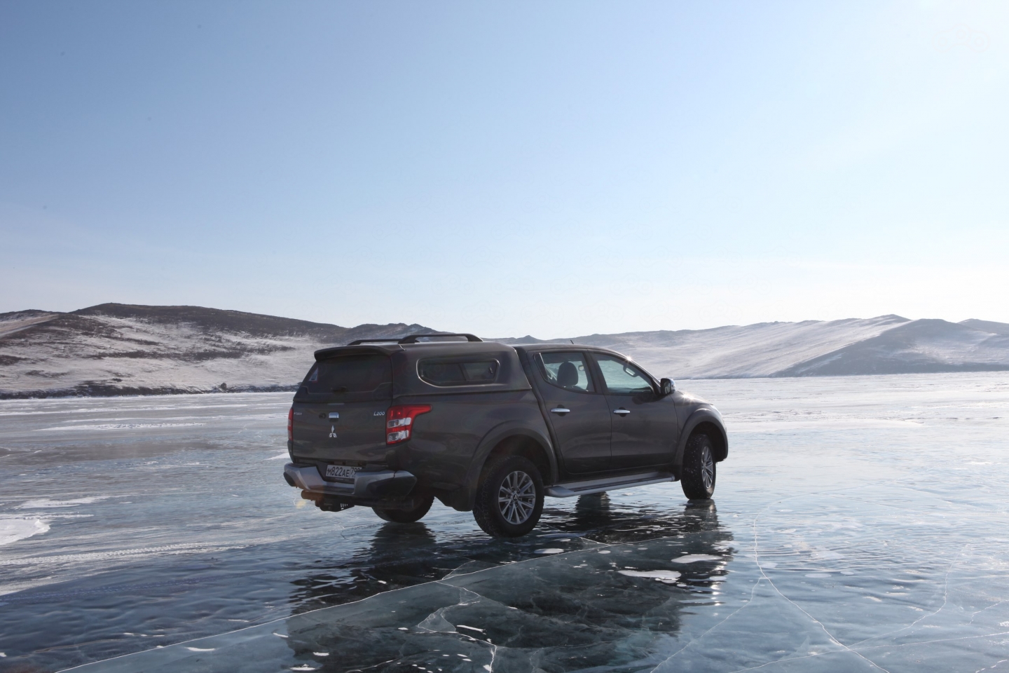 Новый Mitsubishi L200 хорош на льду, особенно с отключенной стабилизацией