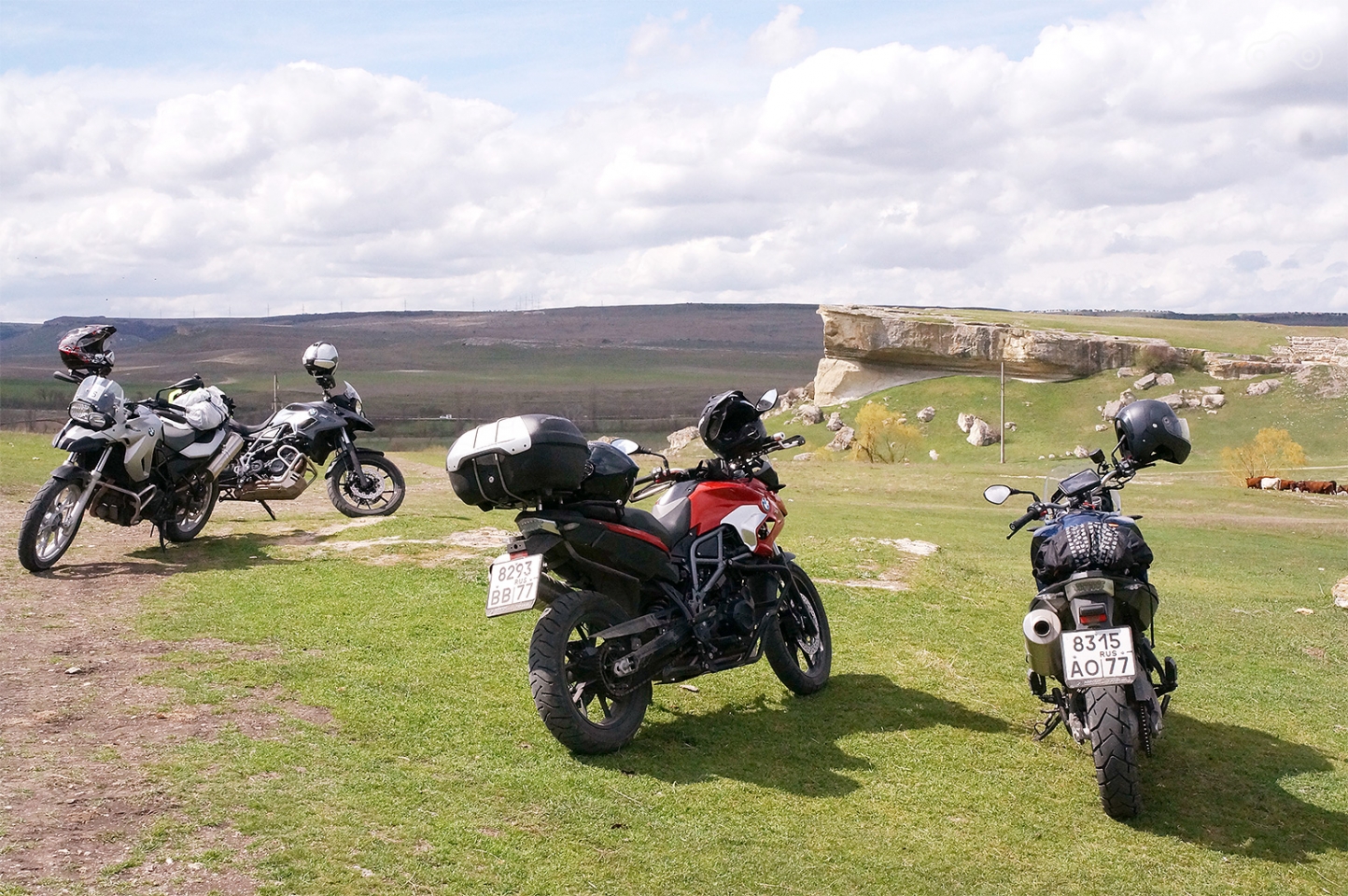 Пейзажи близ Белогорска поражают своей кинематографичностью