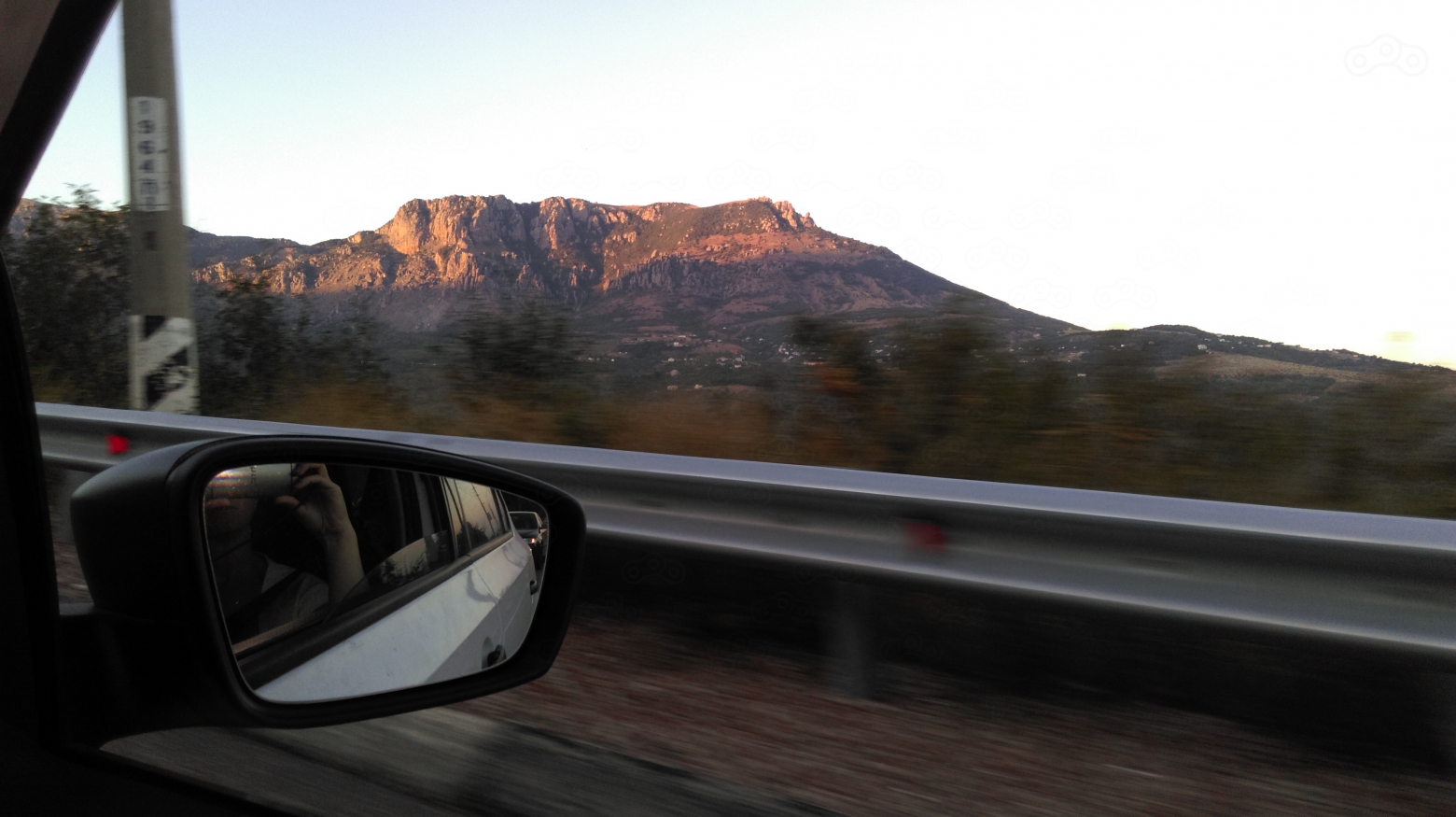 Гора Демерджи с трассы Ялта-Симферополь