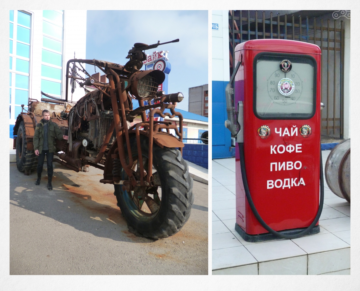 Самый большой мот, который я повстречал. Говорят, что он еще и ездит.