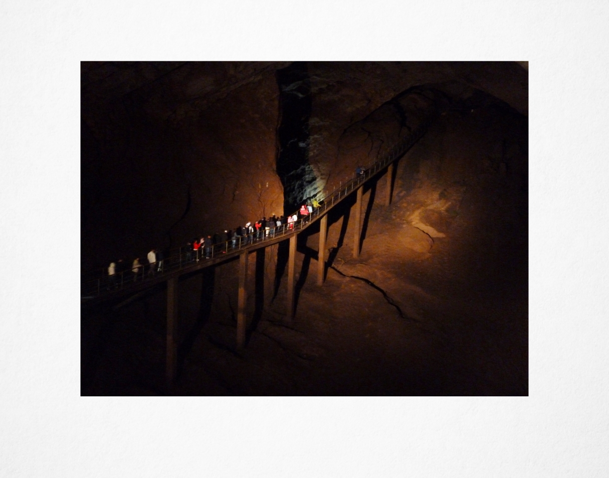 Новоафонская пещера. Одна из самых больших в Мире.