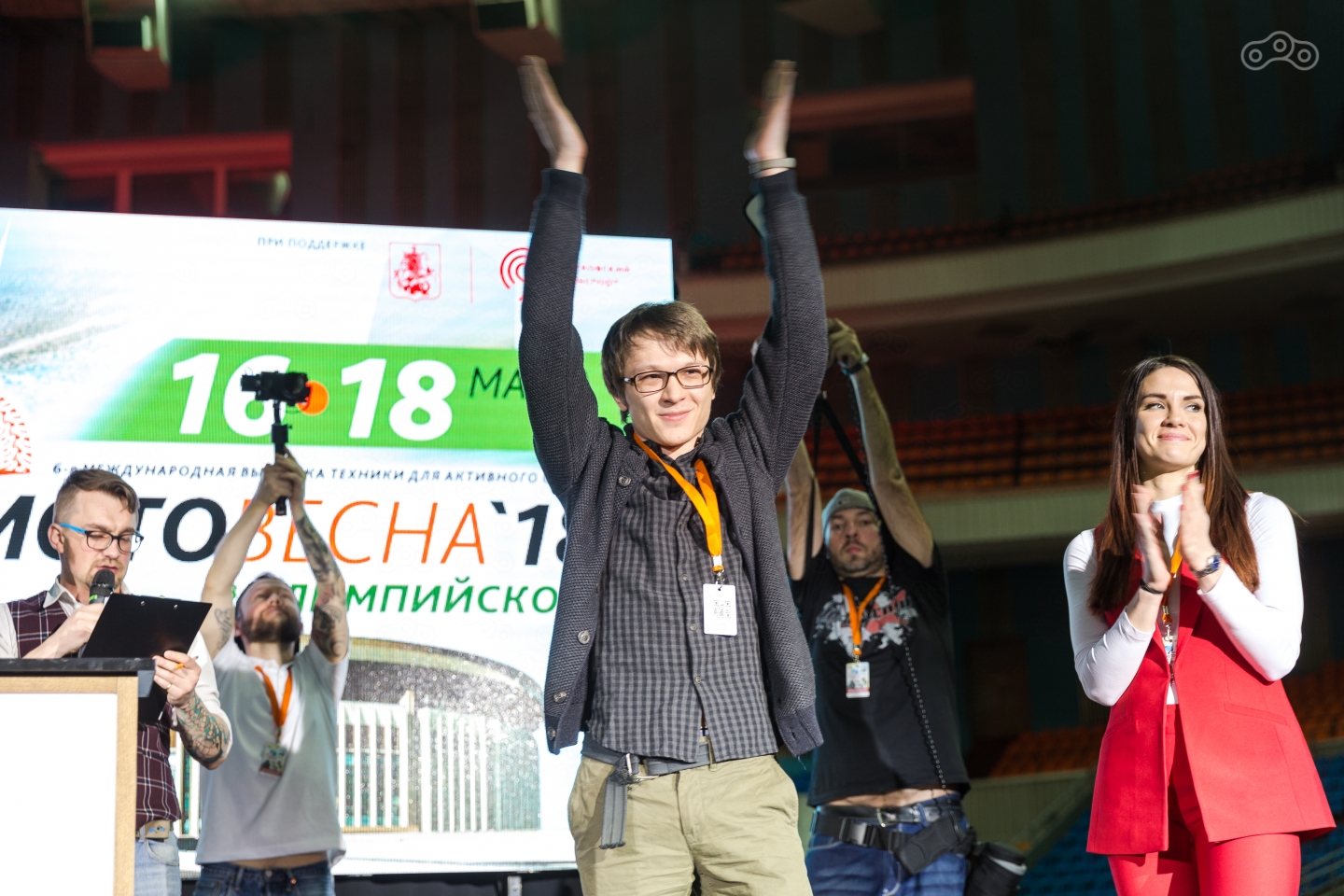 Победитель квеста «Москва – город для мотоциклистов» Соколов Денис