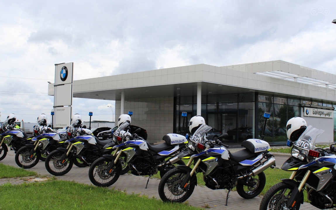 ГАИ Белоруссии получила в распоряжение 28 специально подготовленных BMW F800GS