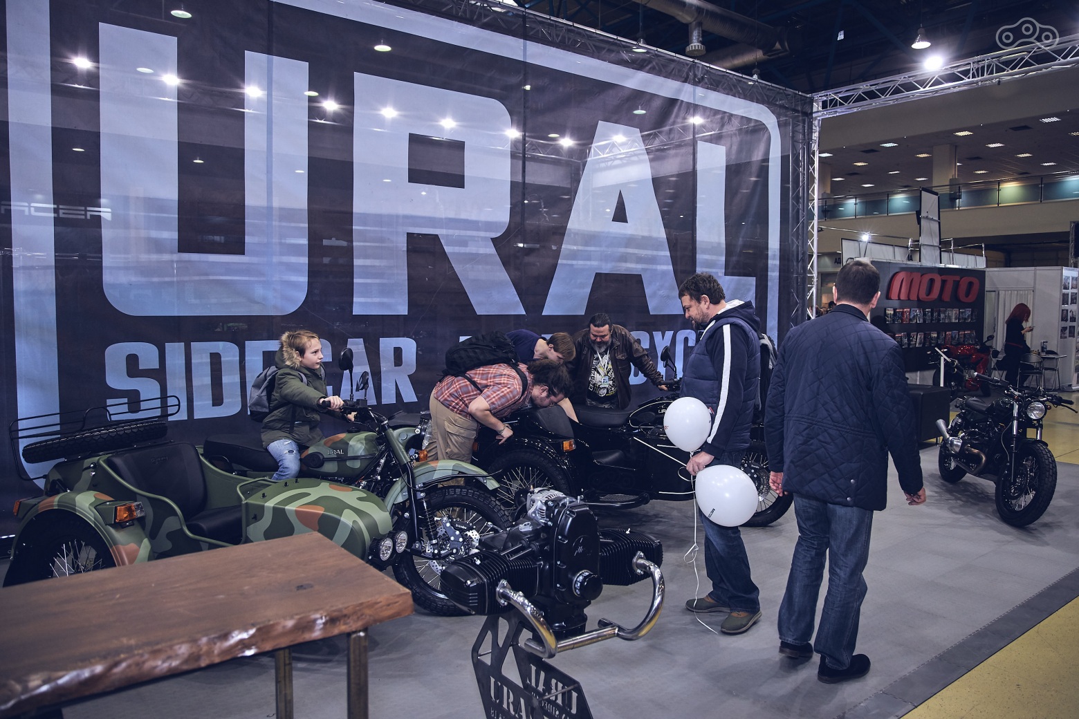 Стед производителя мотоциклов Урал