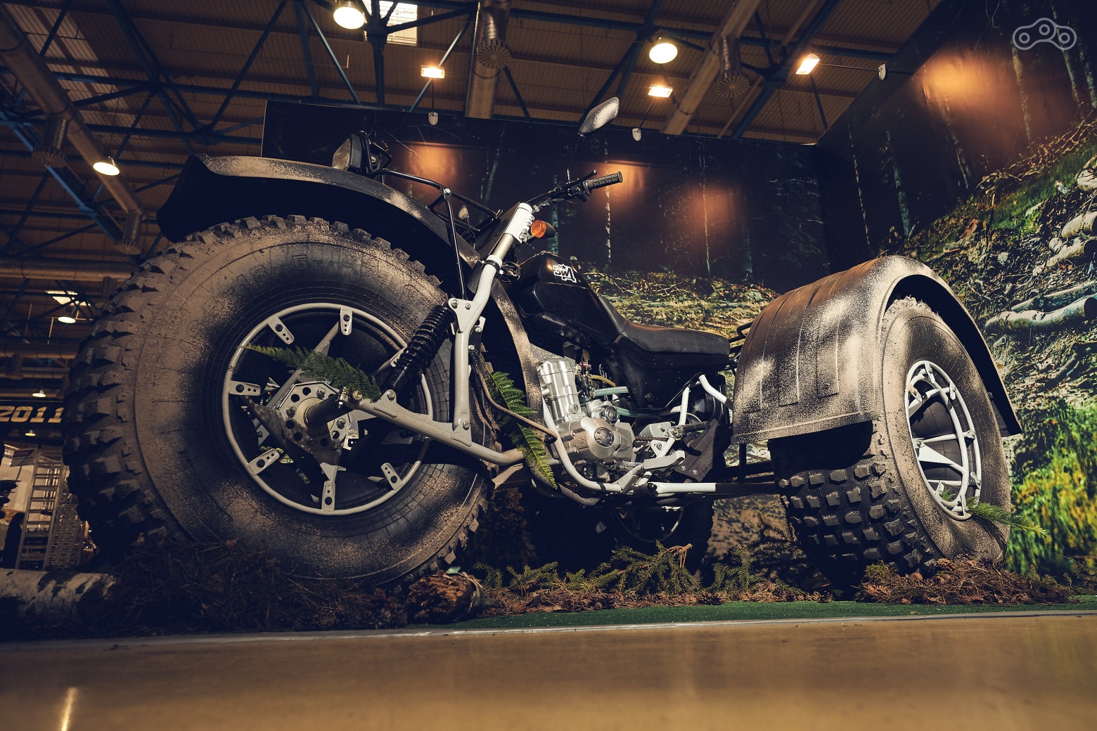 Трёхколёсный болотоход ЗИД Бархан