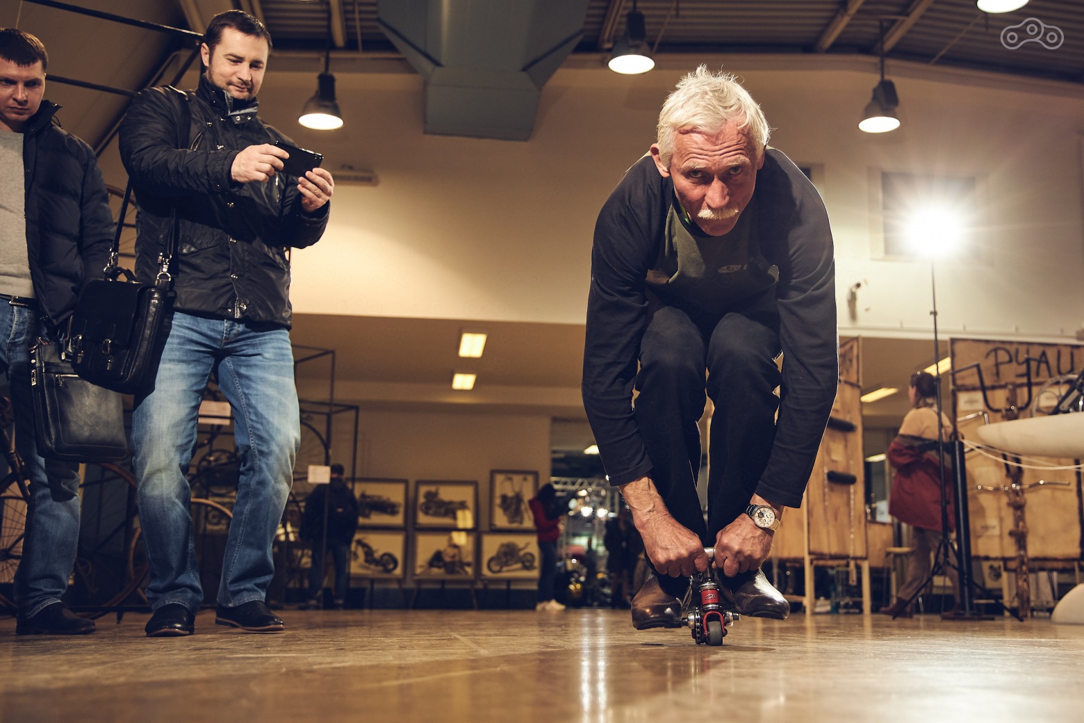 На выставке представили удивительную коллекцию кастомных велосипедов