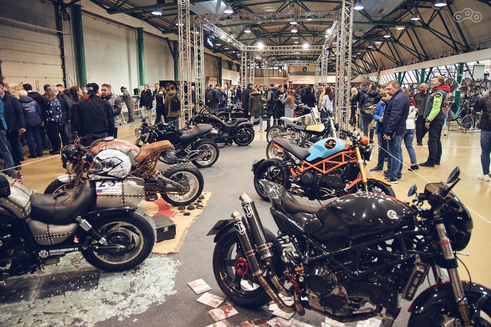 Кастом-зона на выставке Мотовесна-2019