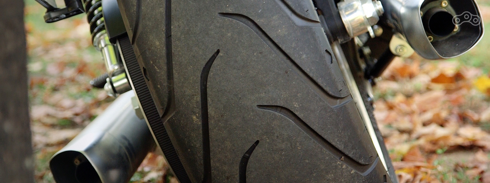 Покупая бу мотоцикл проверьте состояние резины и протектора