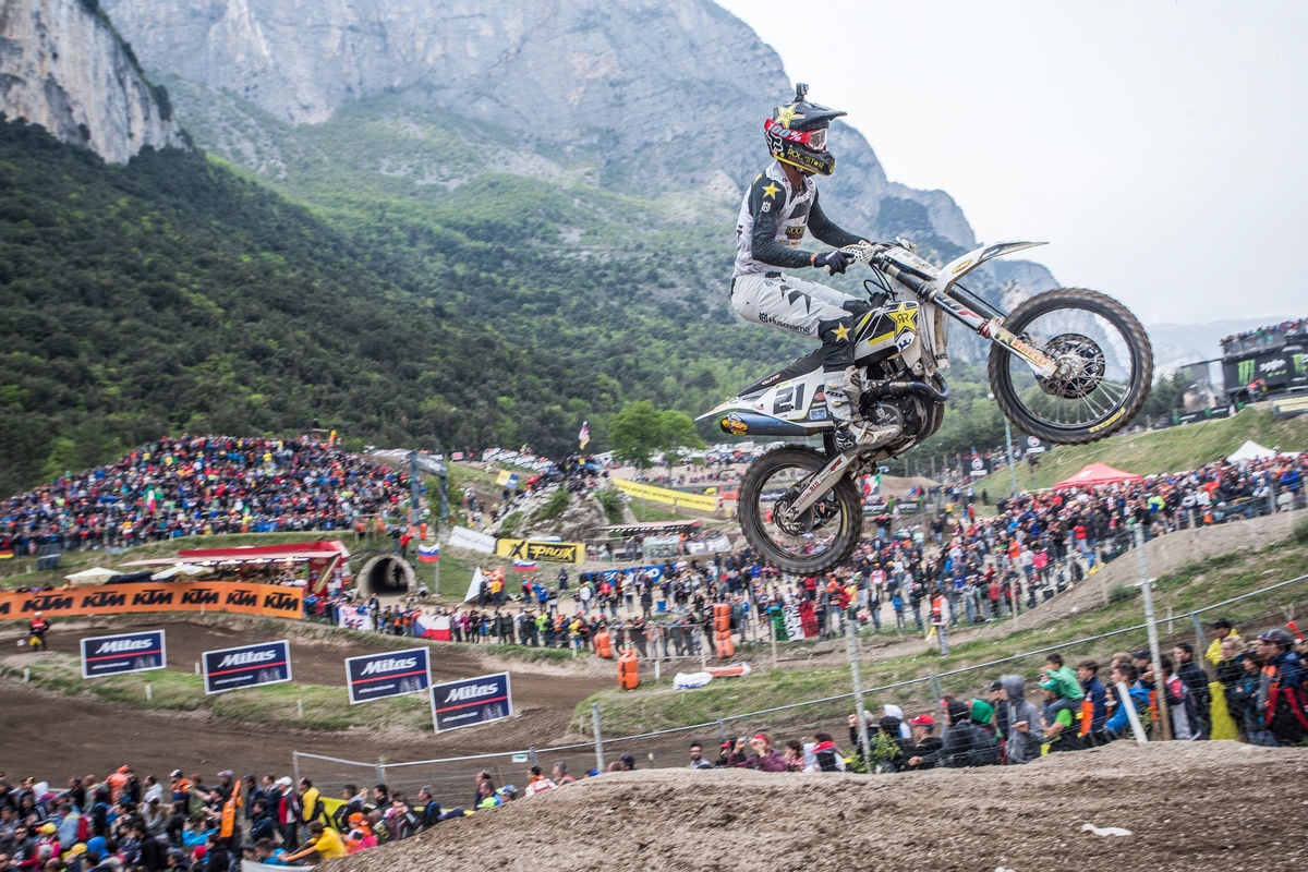 Полин Готье на Husqvarna FC450