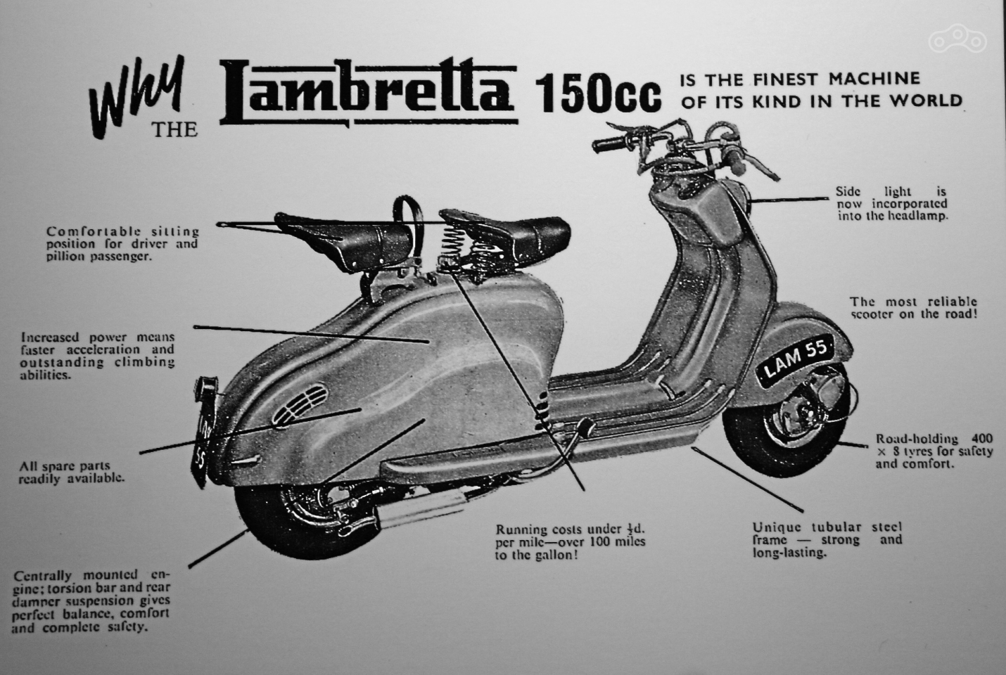 Рекламный проспект Lambretta