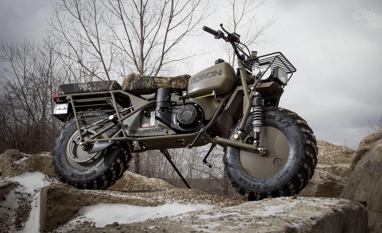 Современная модификация мотовездехода Rokon Trail-Breaker