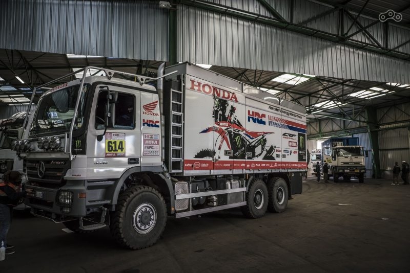 Раллийная «техничка» Honda Racing Corporation