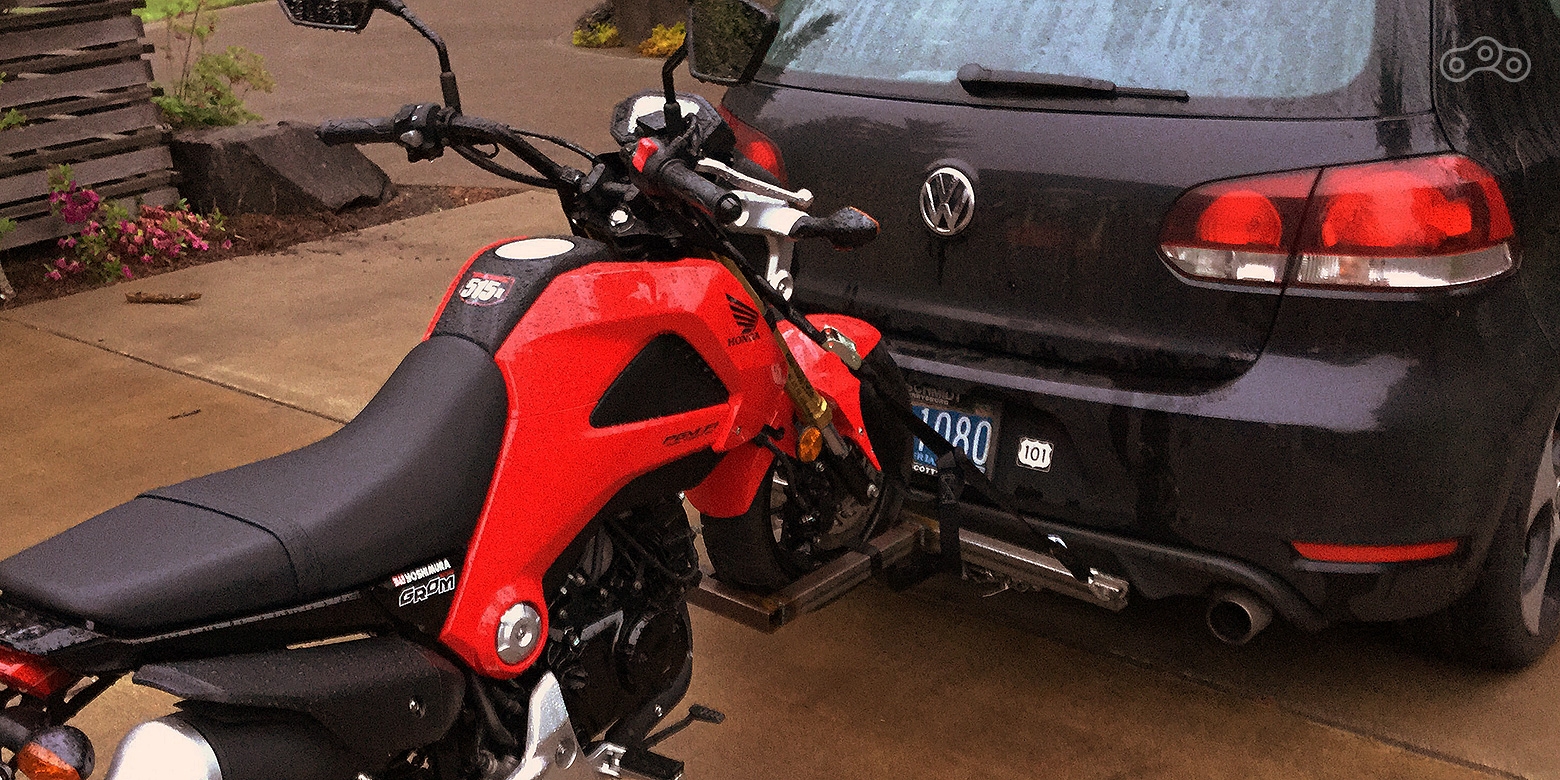 Частичная погрузка – один из простейших способов перевозки мототехники