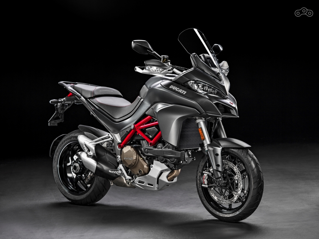 Новый цвет для Multistrada – Volcano Gray, кажется, одно из самых удачных цветовых решений для итальянского «туриста»