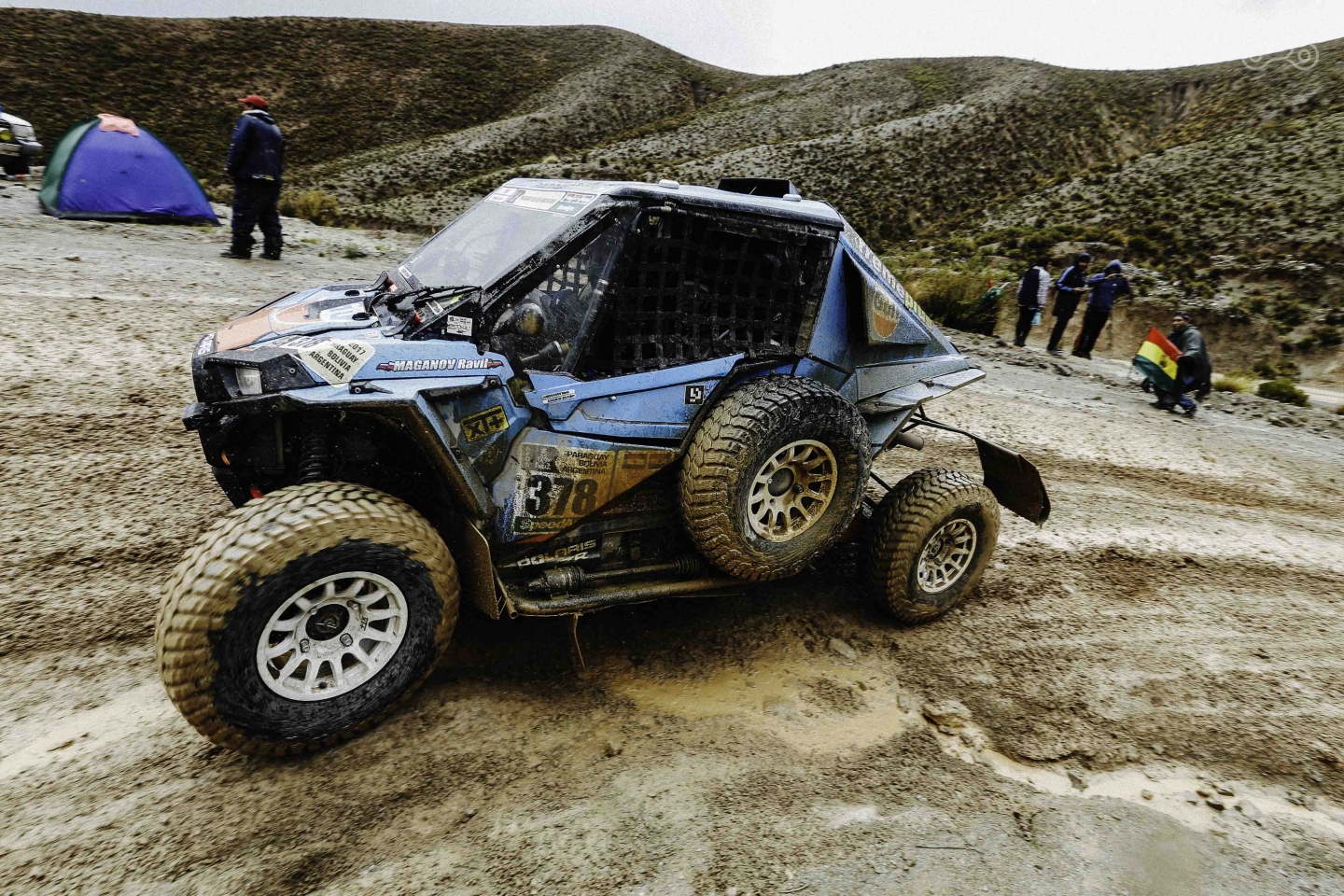 Экипаж Равиля Маганова на СУ5 ралли Дакар 2017. Фото – Kamaz Мастер
