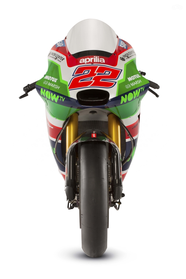 Новая расцветка Aprilia RS-GP 2017