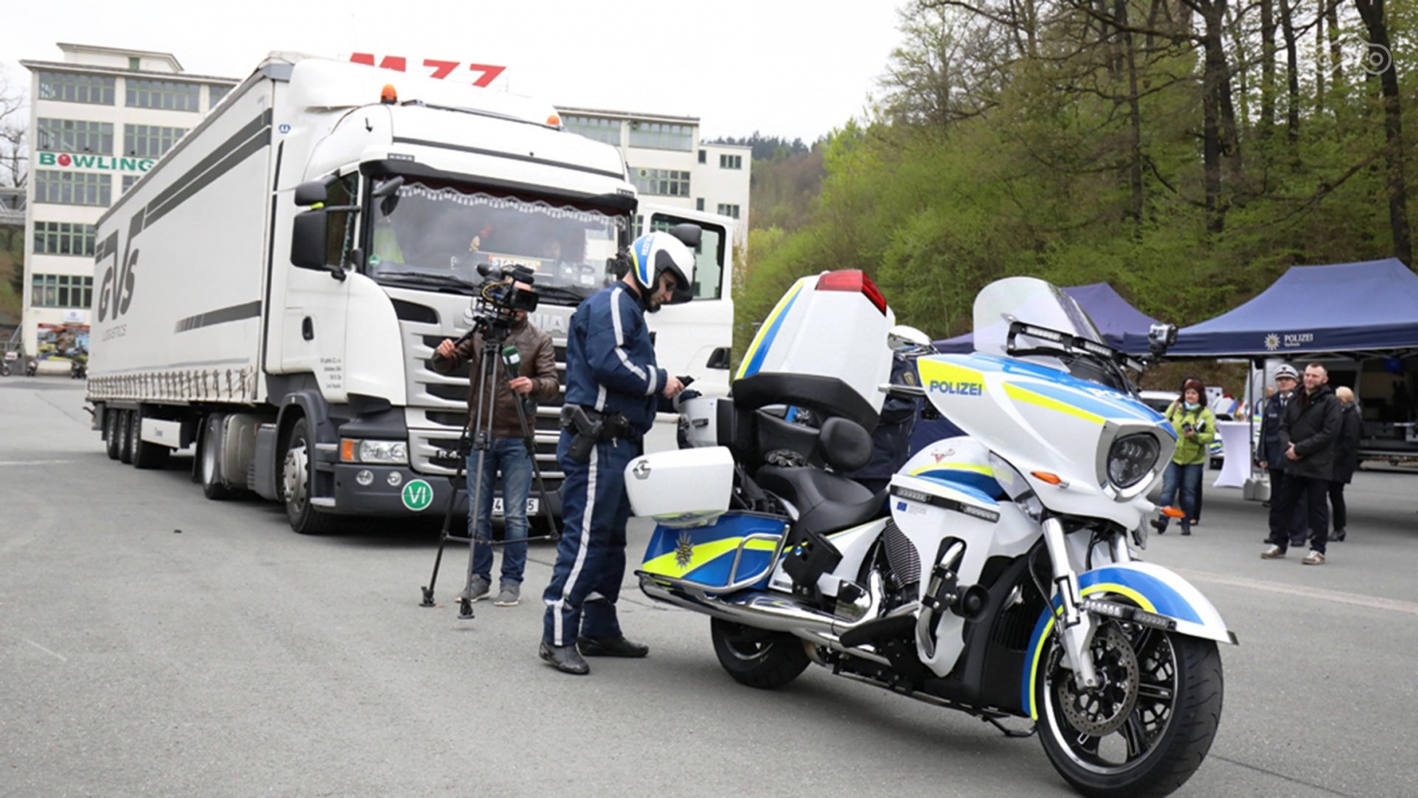 Мотоциклы Victory саксонской полиции