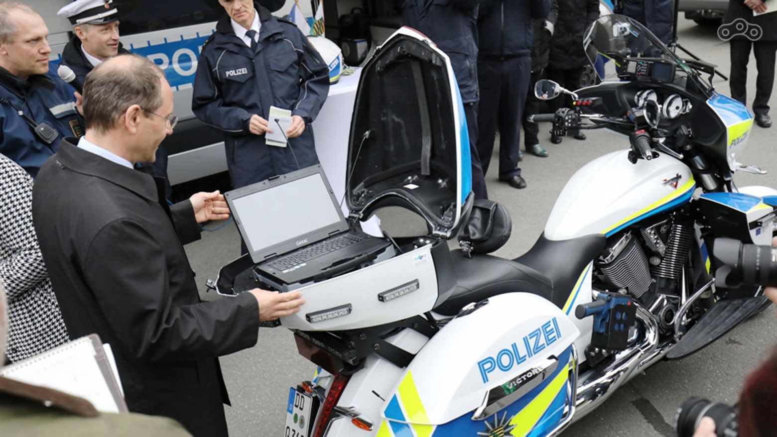 Мотоциклы Victory саксонской полиции