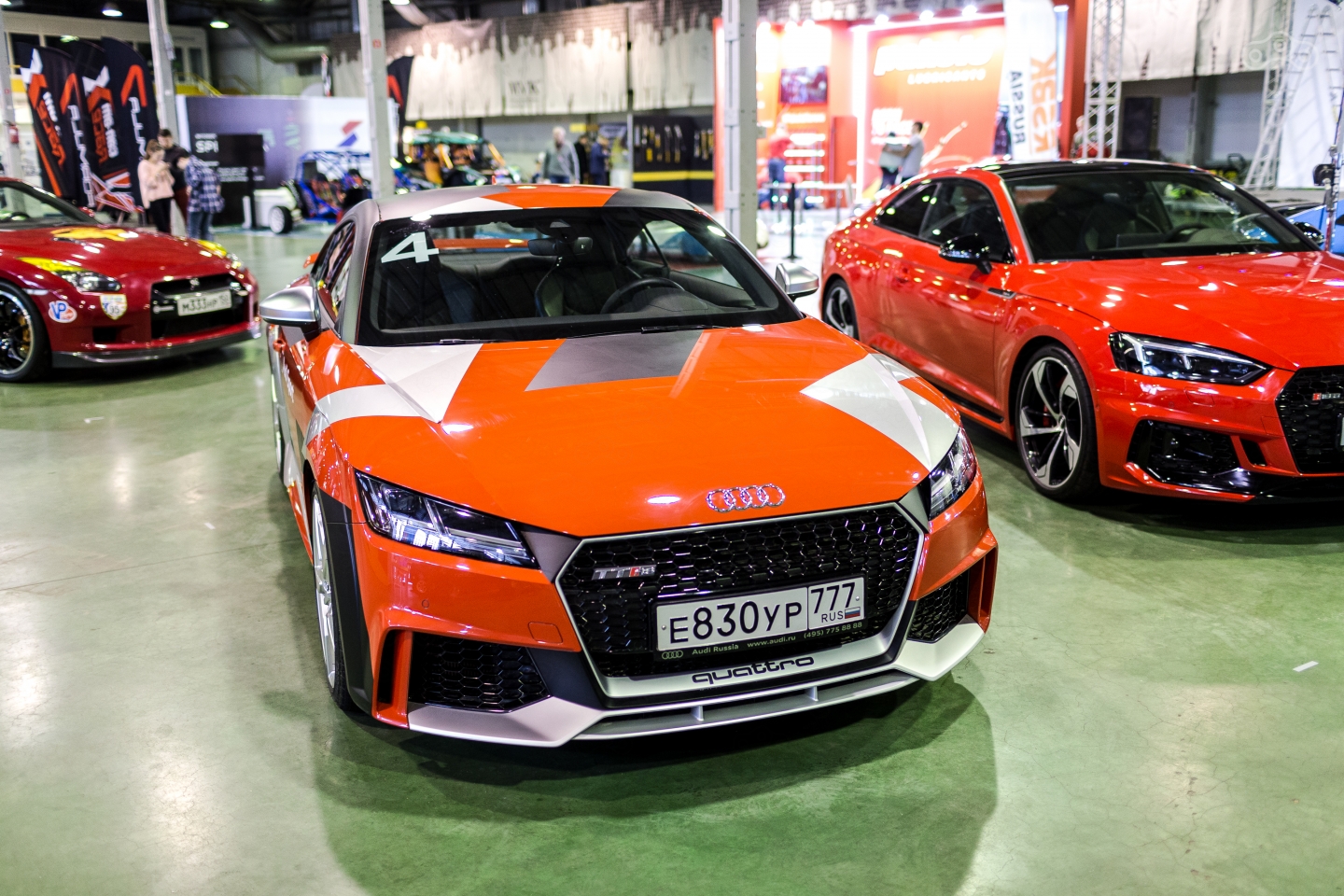 Спортивная линейка автомобилей Audi на Motorsport Expo Next 2017