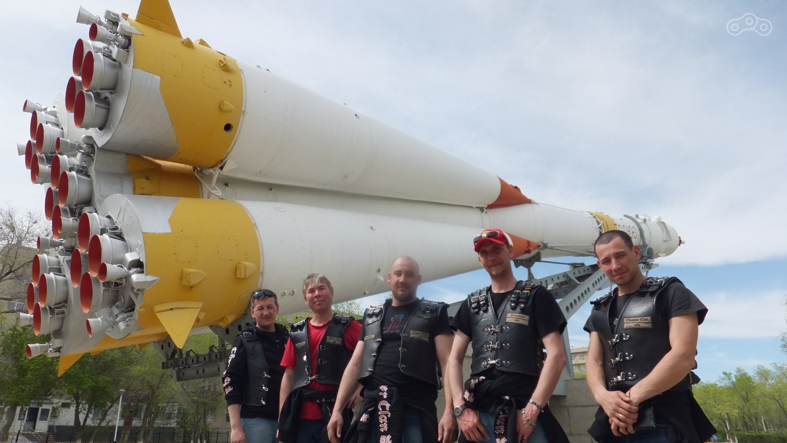 Chopper Clan MC Уфа. Город Байконур. Макет РН СОЮЗ