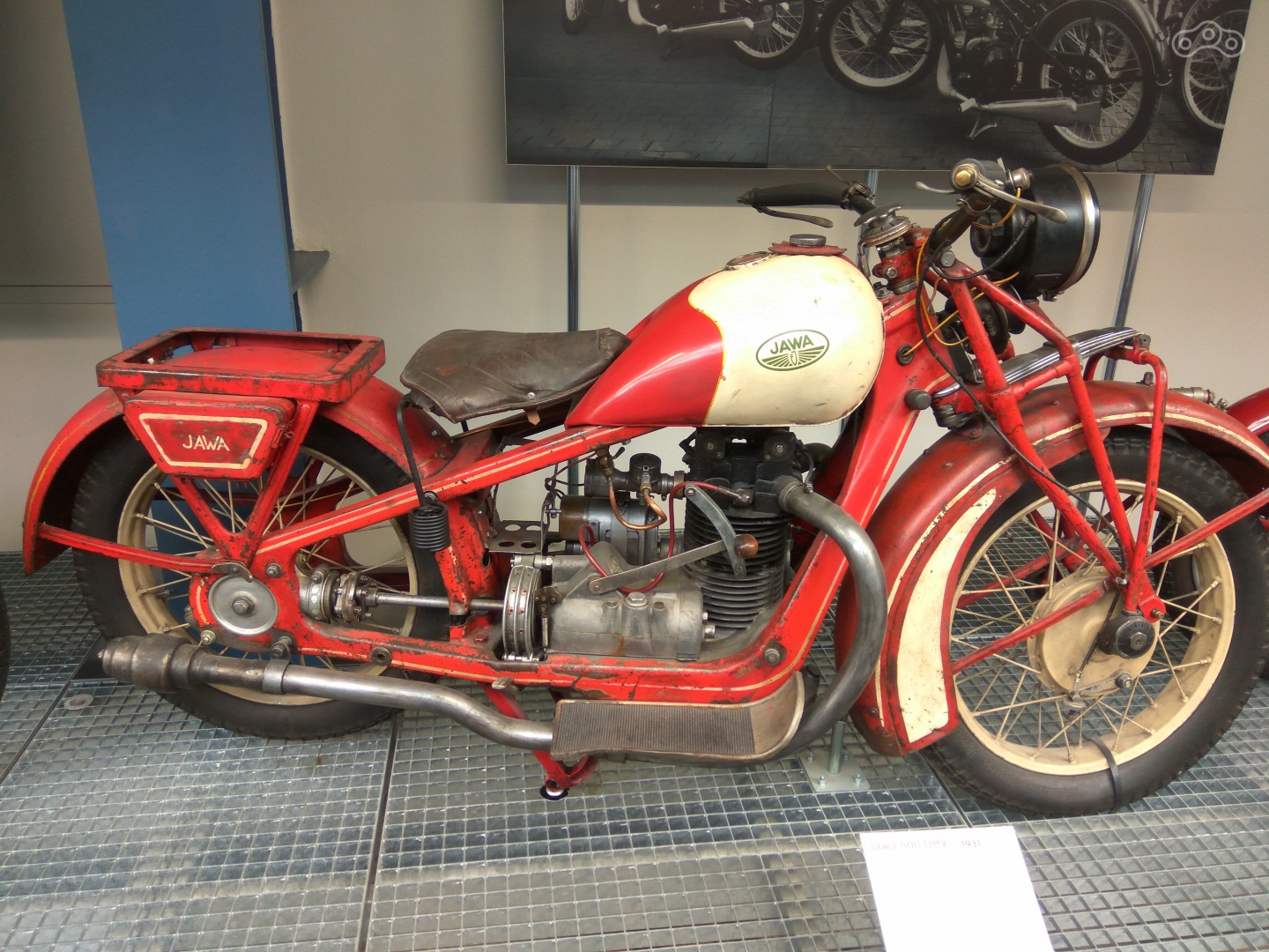 Jawa 500 OHV 1931 (0,49 литра, 18л.с. макс. 100км/ч, вес 175)