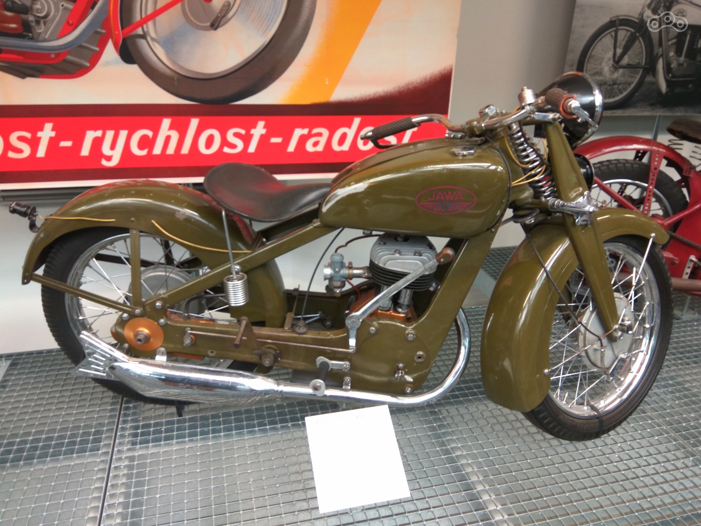 Jawa 350 SV 1933 (0,35 литра, --л.с. макс. --км/ч, вес 127)