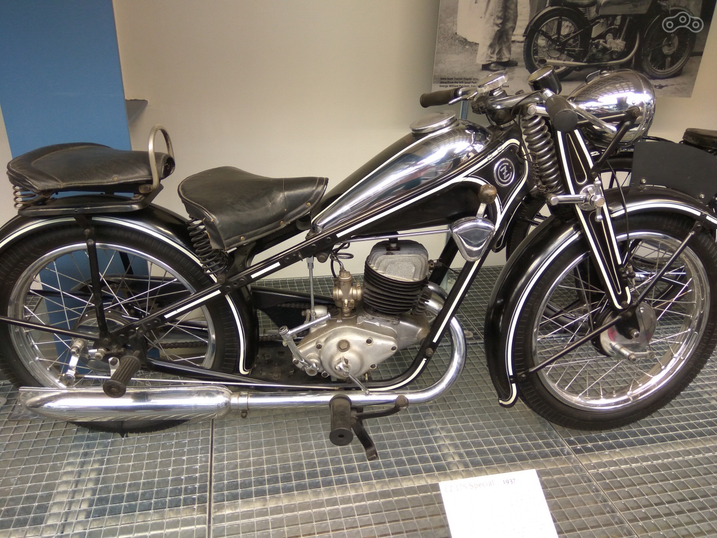 CZ 175 Special 1937 (0,175 литра, 6,5л.с. макс. 80км/ч, вес 95)